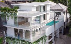 Spacious Detached Modern 4-Bed Sea View Pool Villa, Lamai